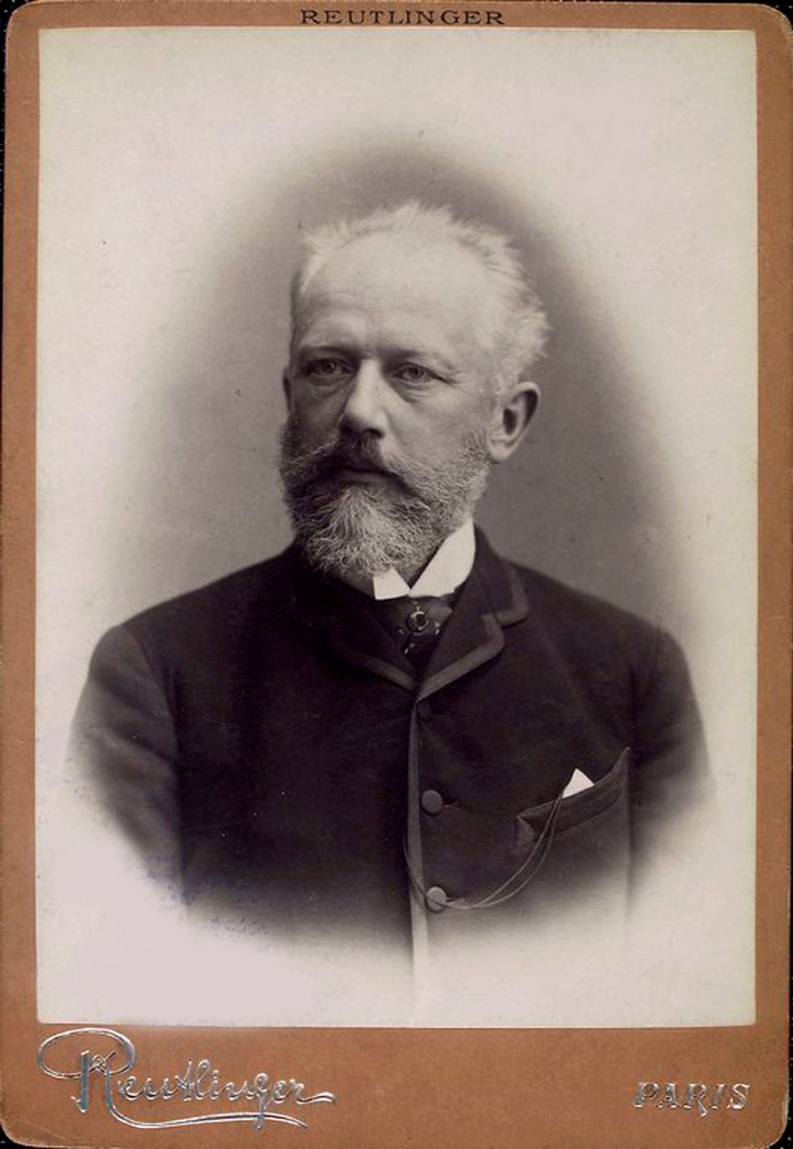 Peter Ilich Čajkovskij , ruský skladatel, konec 19. století od Charles Reutlinger