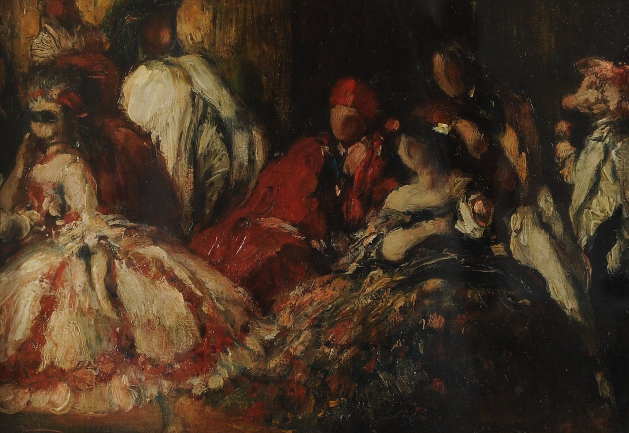 Fancy Dress Dinner Party, kolem roku 1903 od Charles Ricketts