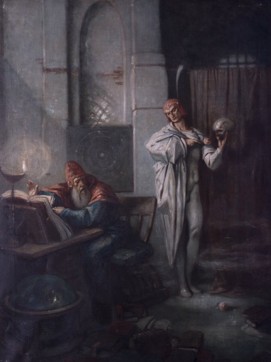 Faust a Mefistofeles, kolem roku 1930 od Charles Ricketts