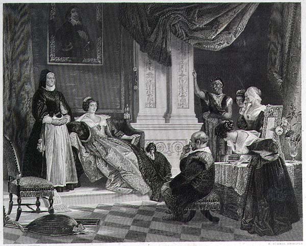 Sancho a vévodkyně, ryl R. Staines (rytina) (viz také 15321) od Charles Robert (after) Leslie