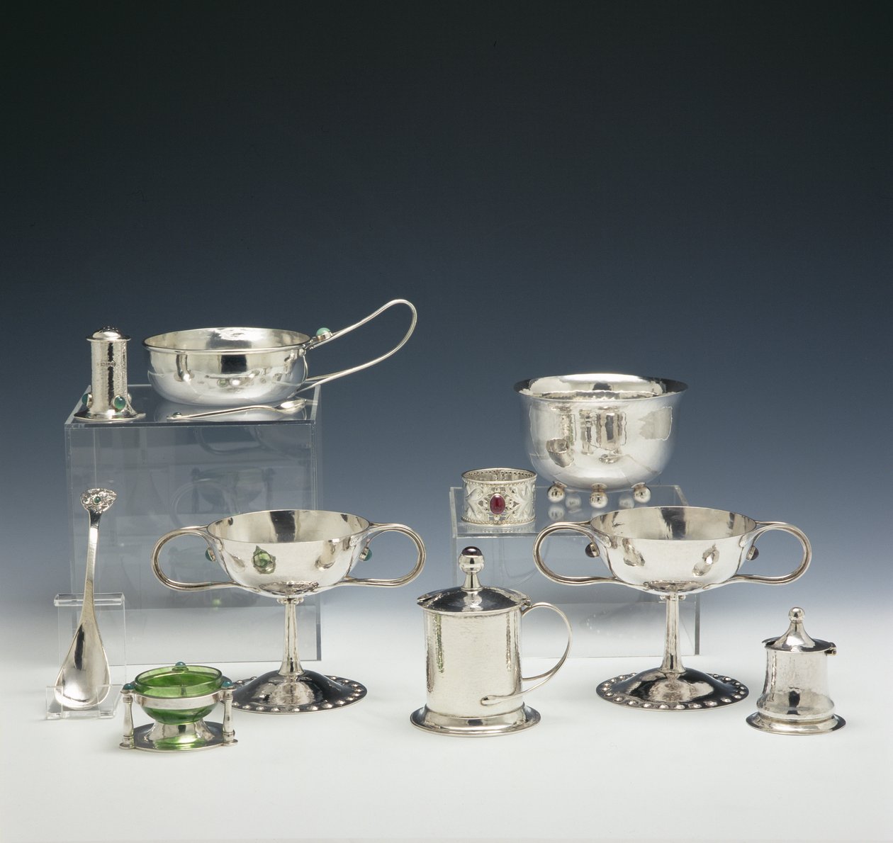 Silverwork, cca 1900-06 (stříbro) od Charles Robert Ashbee