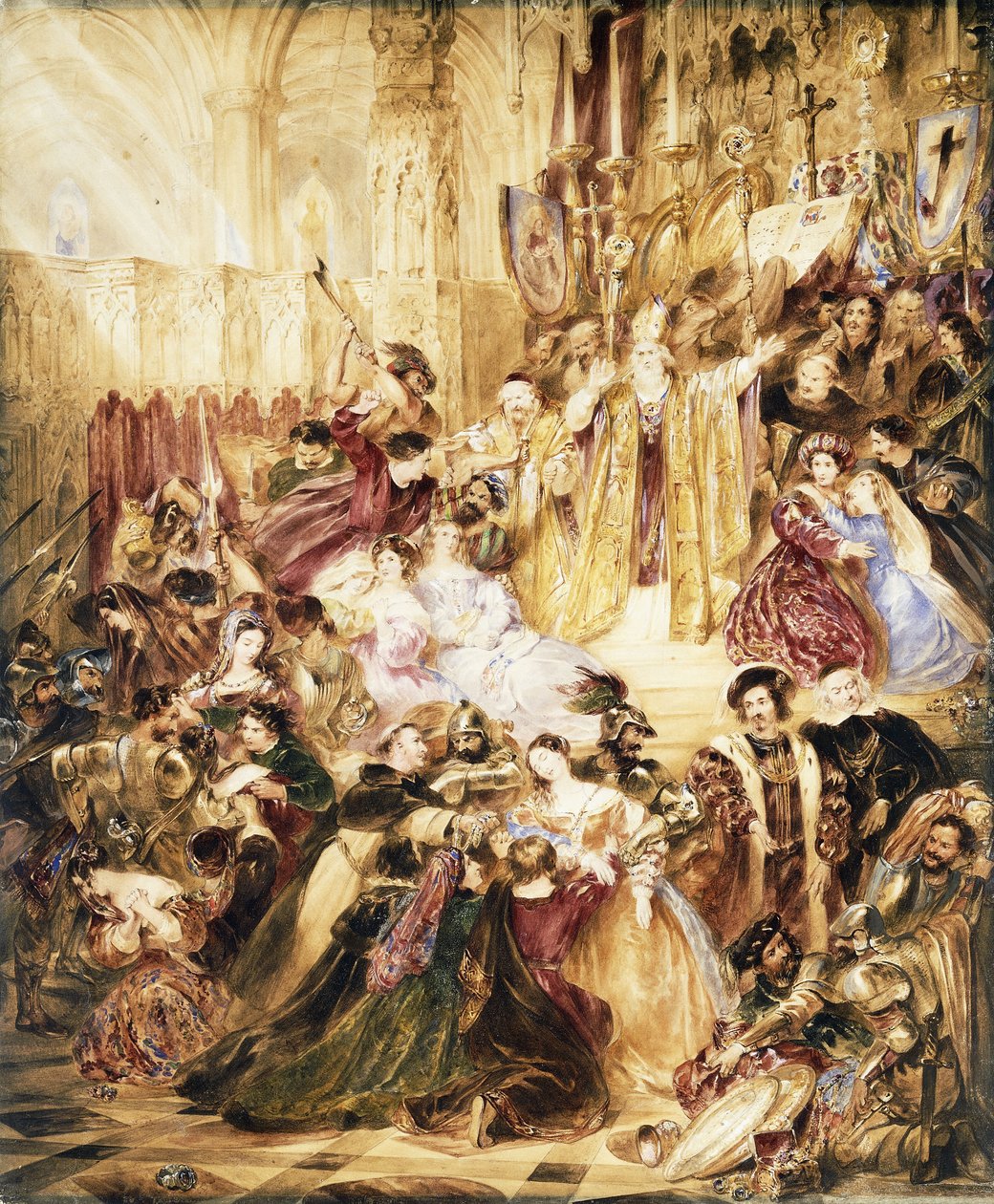 Požehnání přerušeno, od Charles Robert Leslie