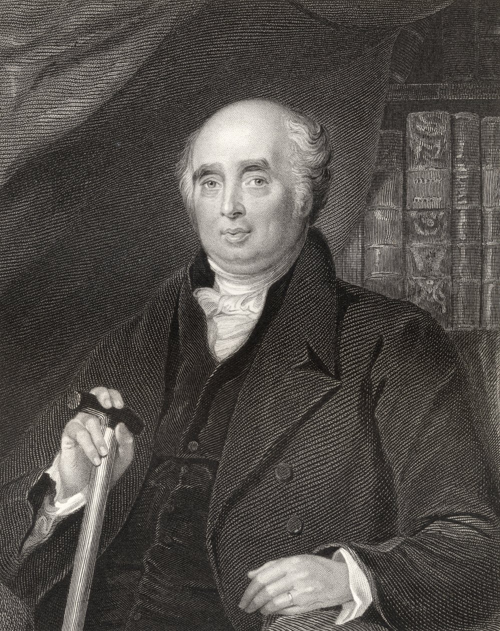 Henry Richard Fox, vyrytý H. Robinsonem, z 