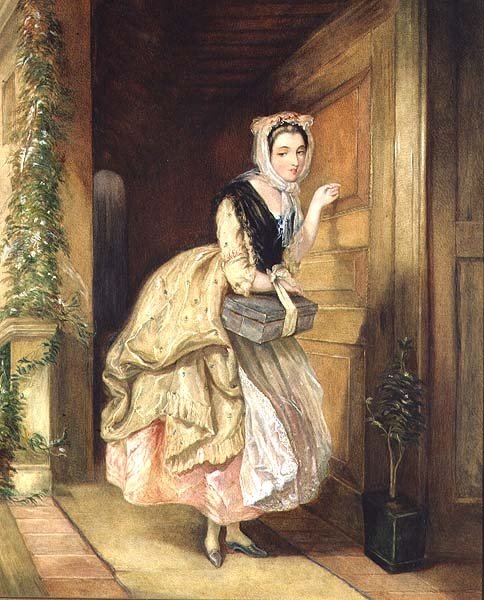 Klepání na dveře od Charles Robert Leslie
