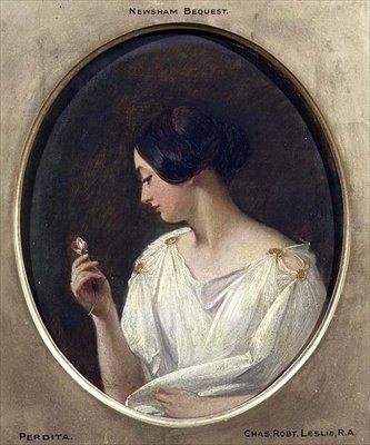 Perdita, kolem roku 1835 (olej na plátně) od Charles Robert Leslie