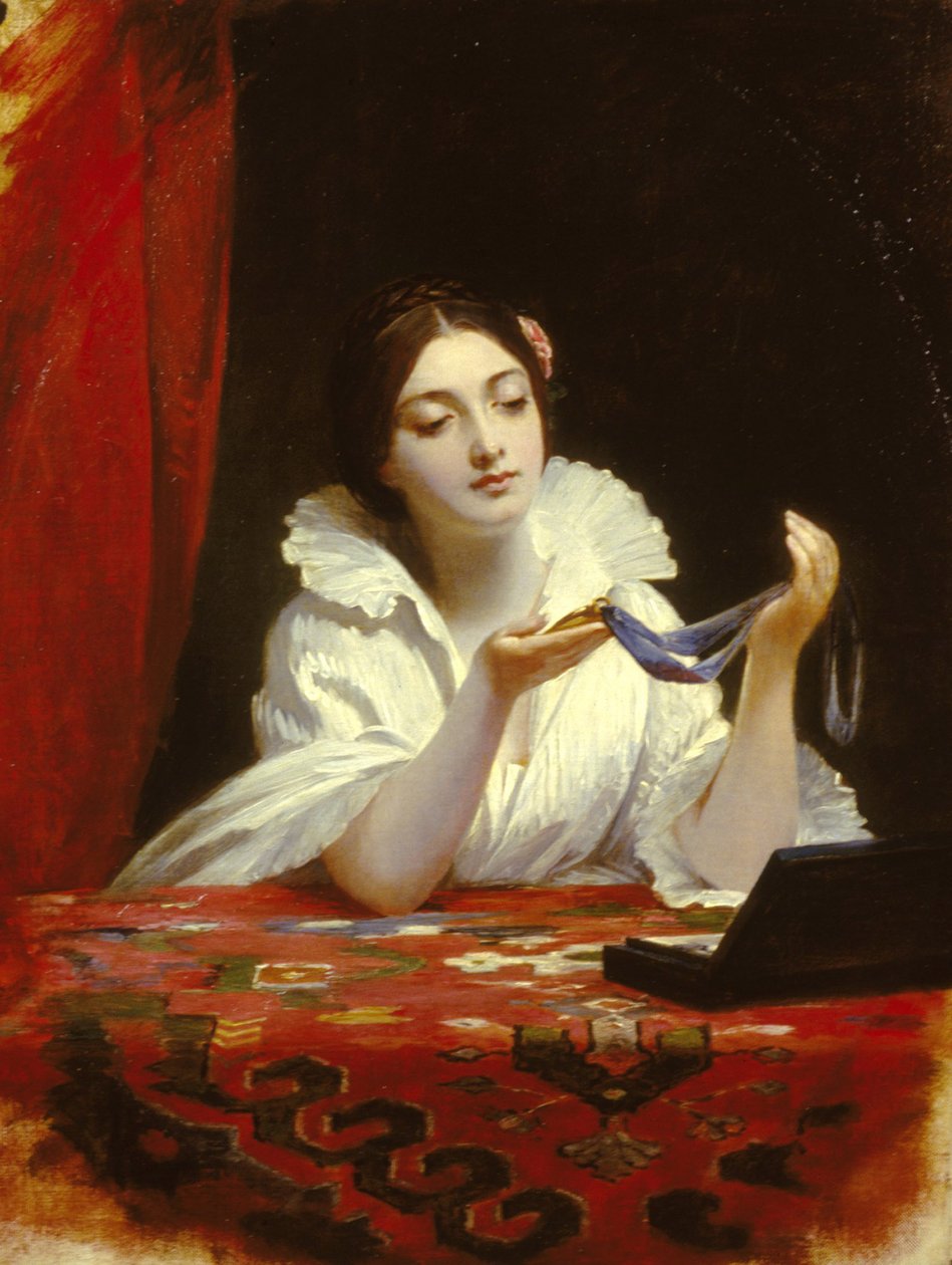 Miniatura, kolem roku 1840 od Charles Robert Leslie
