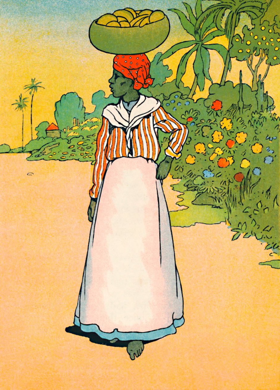 Ulice na Jamajce, 1912 od Charles Robinson