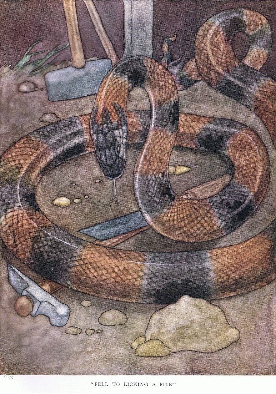 Spadl do lízání souboru, 30. léta od Charles Robinson