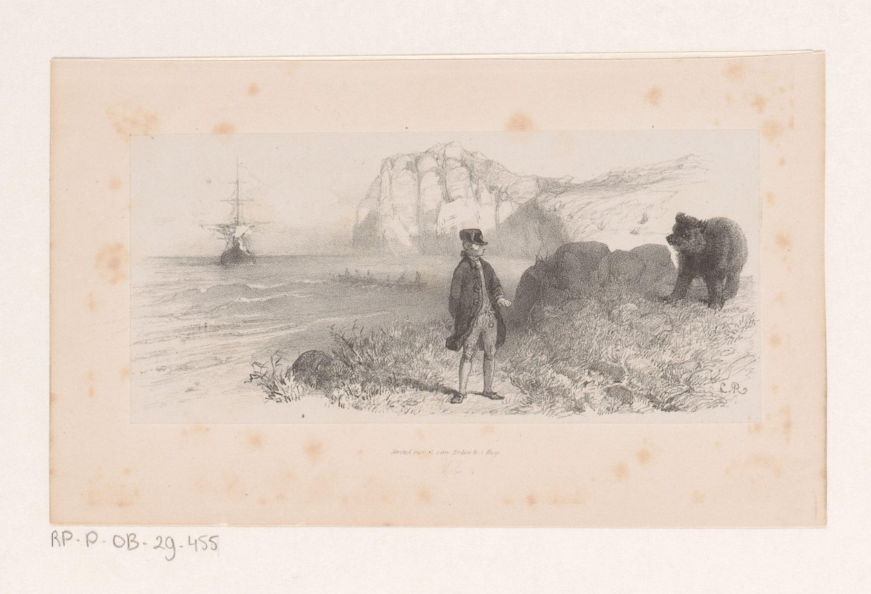 Baron von Munchausen s pivem od Charles Rochussen