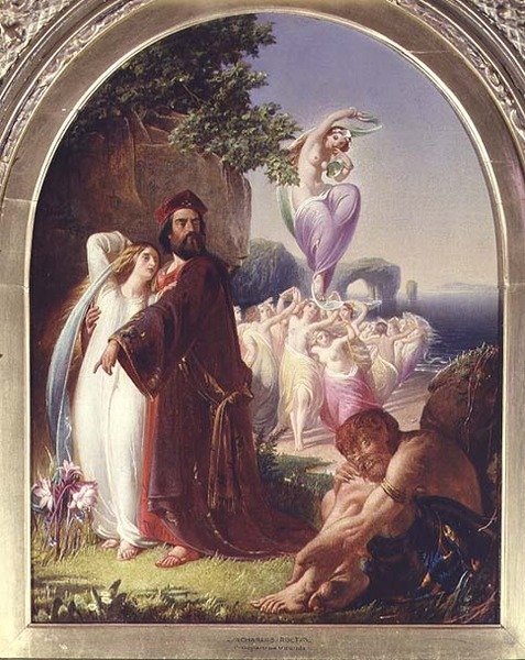 Prospero a Miranda od Charles Rolt