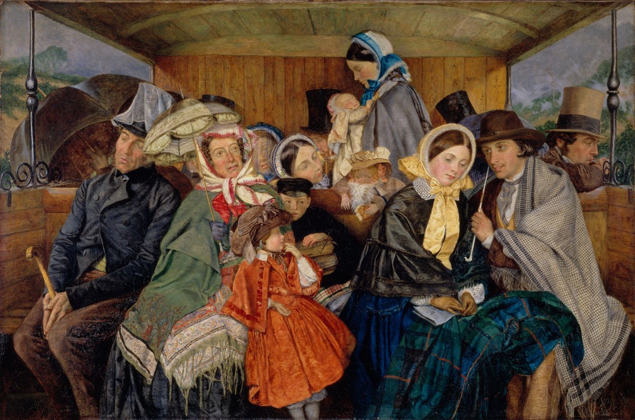 Do Brightonu a zpět pro tři a šest pencí, 1859 od Charles Rossiter