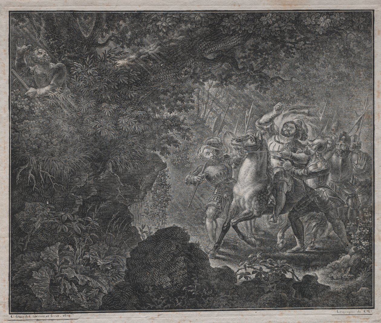 William Tell v Kuessnachtu od Charles Samuel Girardet