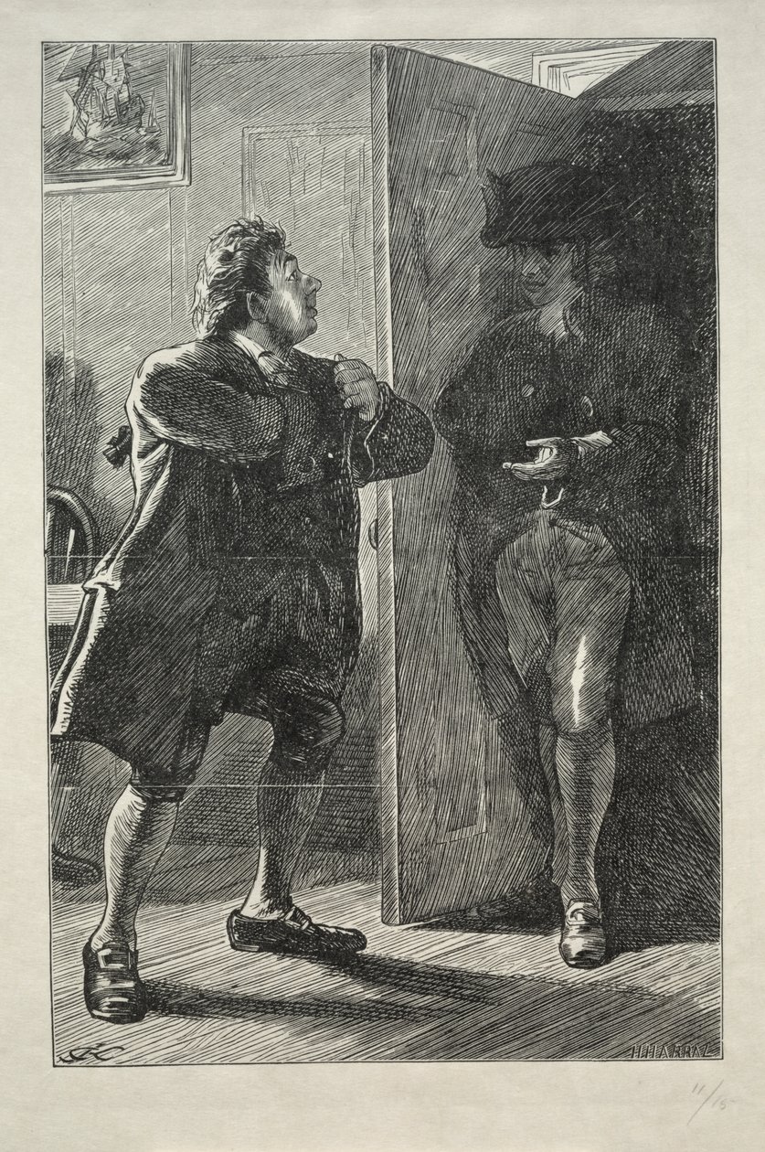 Herecký svátek od Charles Samuel Keene