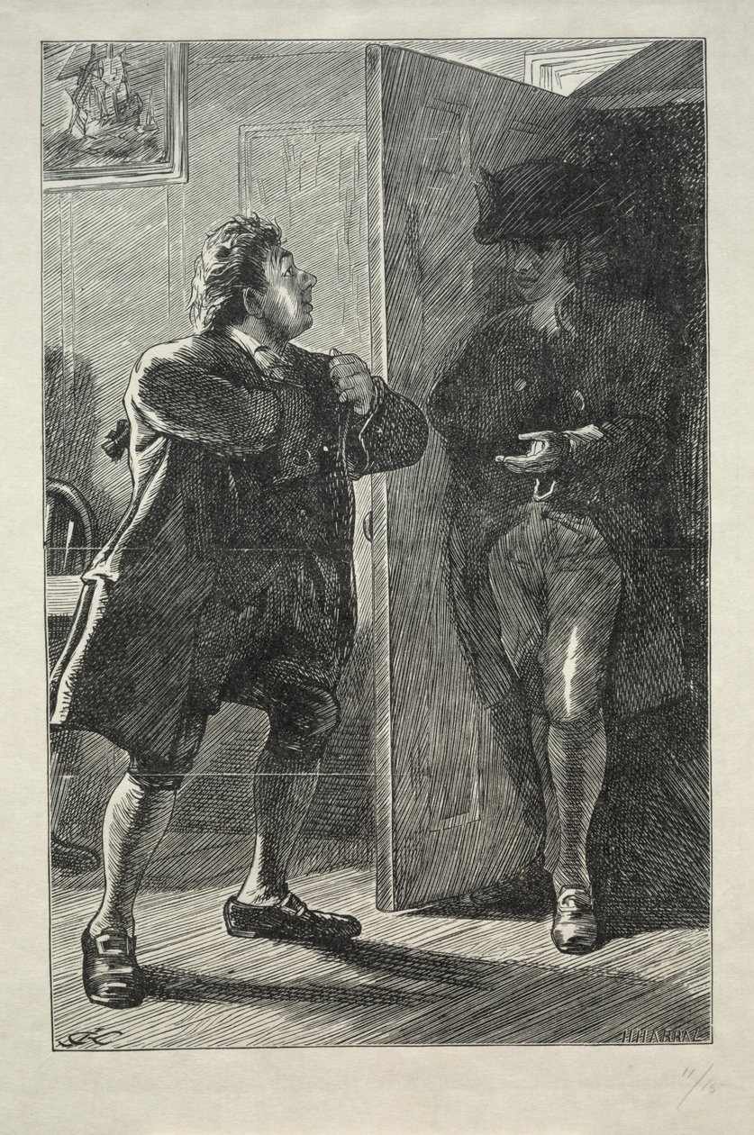 Herecké prázdniny, 1867. od Charles Samuel Keene