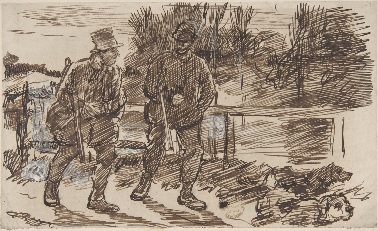 Anticipation for Punch, nebo London Charivari, 23. října 1876, 1876. od Charles Samuel Keene