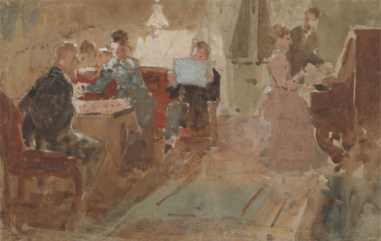 Večerní zábava od Charles Samuel Keene