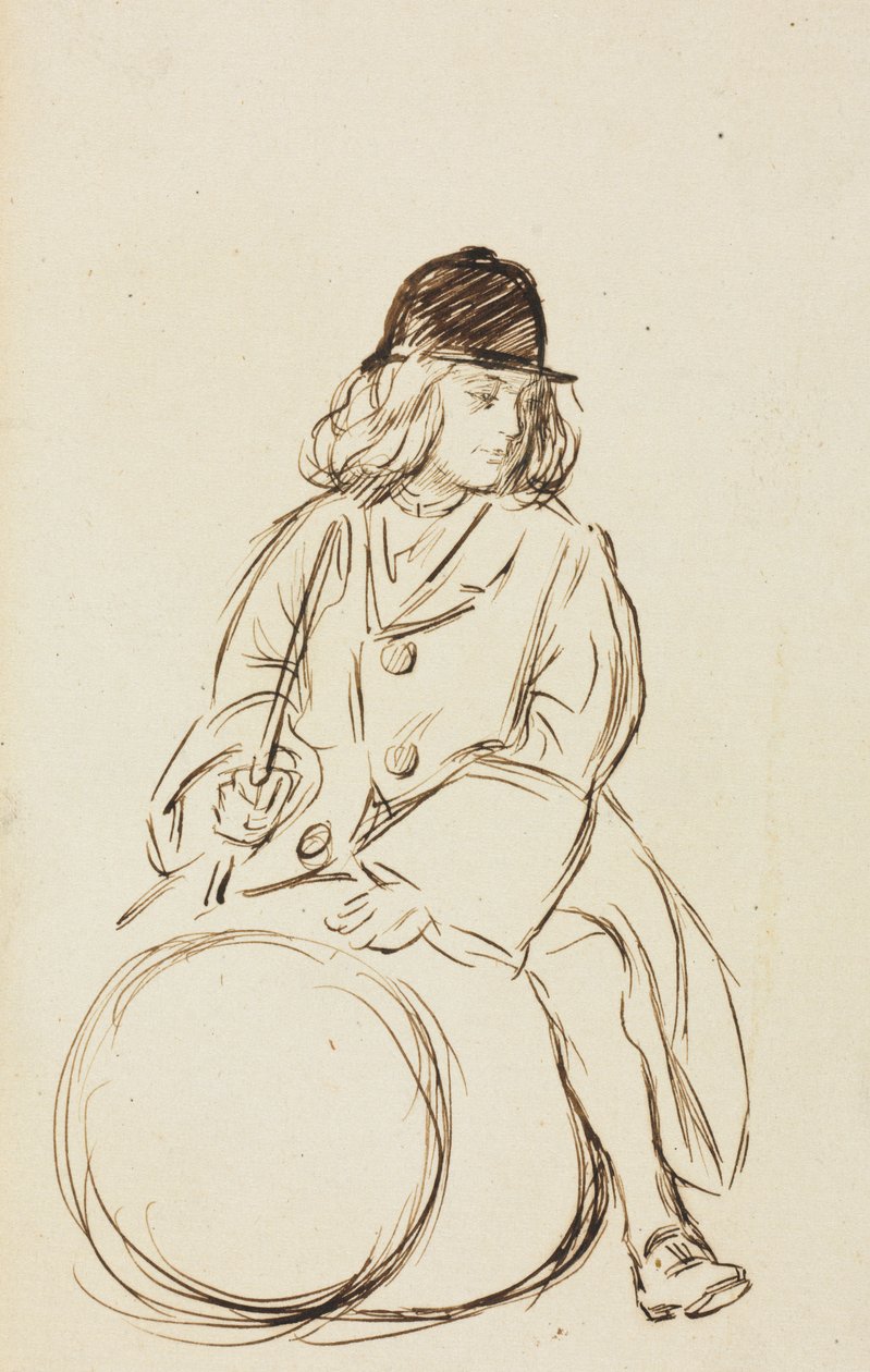 Portrét malého Corbaulda od Charles Samuel Keene