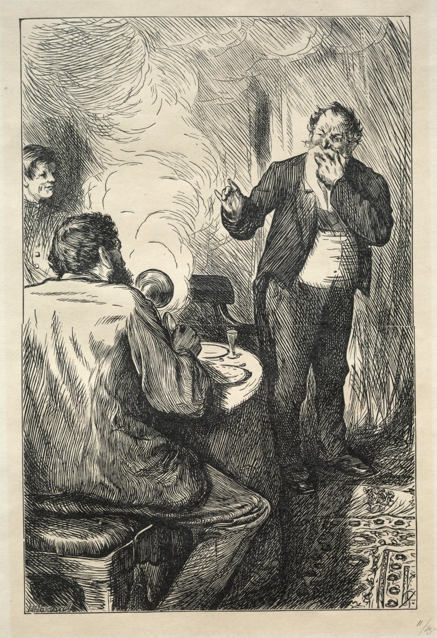Přísný zákaz kouření od Charles Samuel Keene