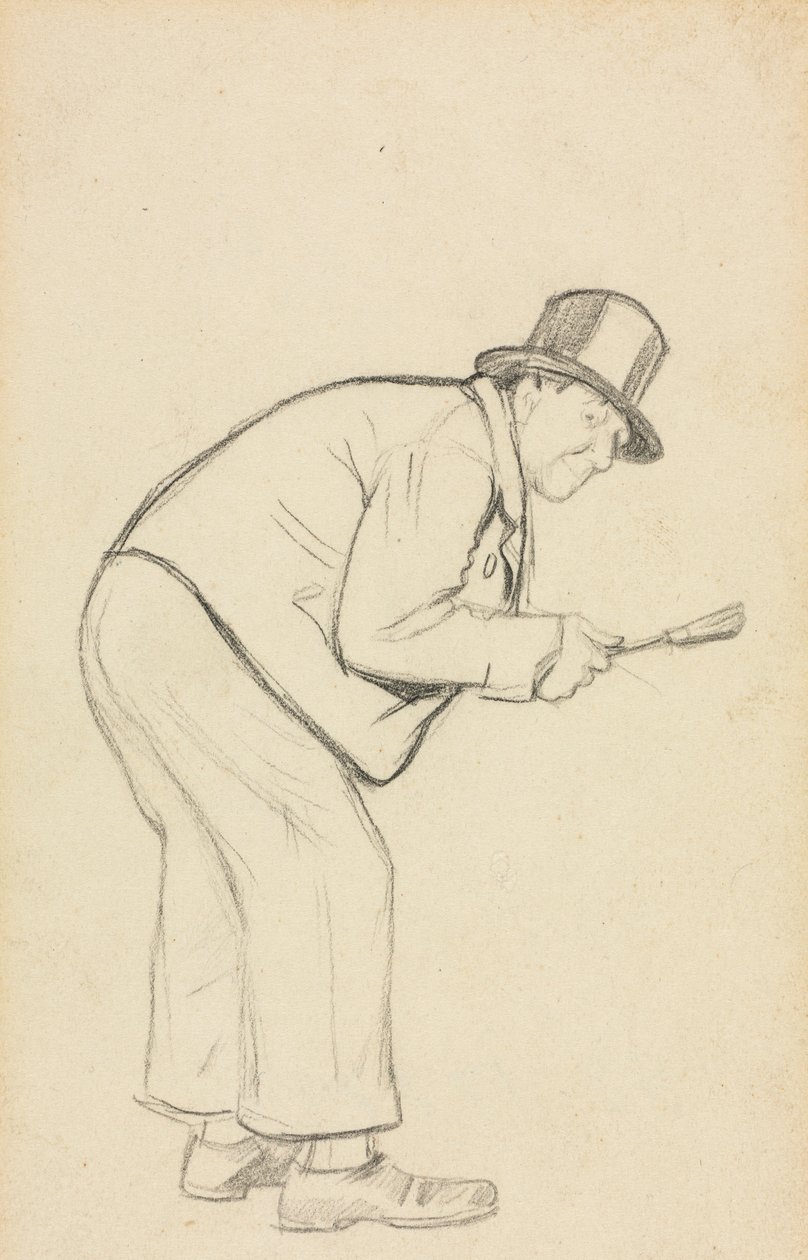 Studie na "A Woman Hater" od Charles Samuel Keene
