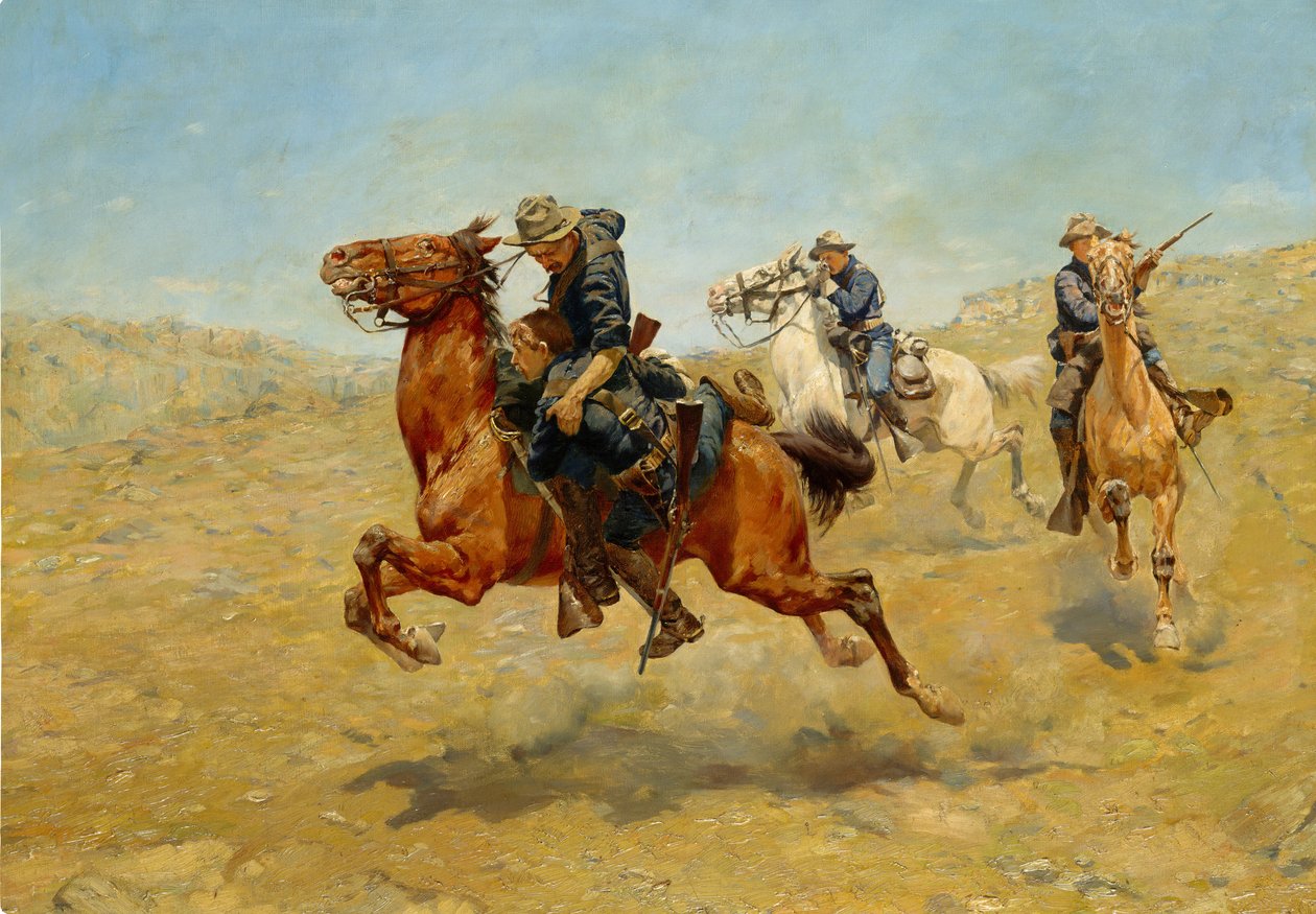 My Bunkie, dokončeno 1899. od Charles Schreyvogel