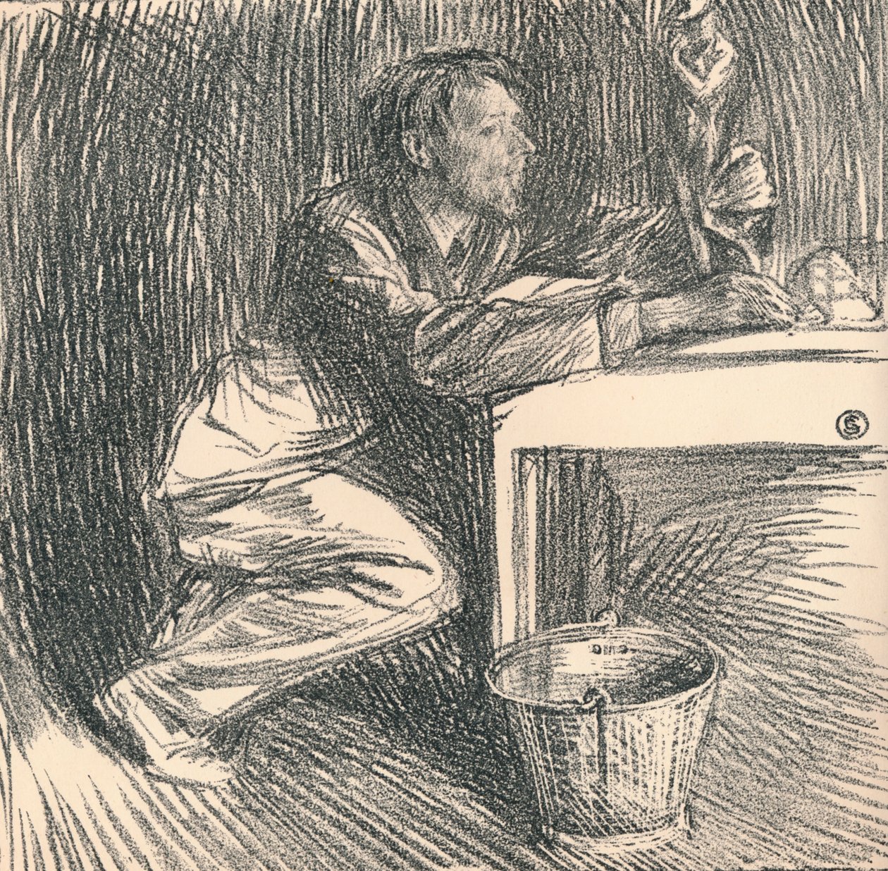"Modelář", 1891 od Charles Shannon