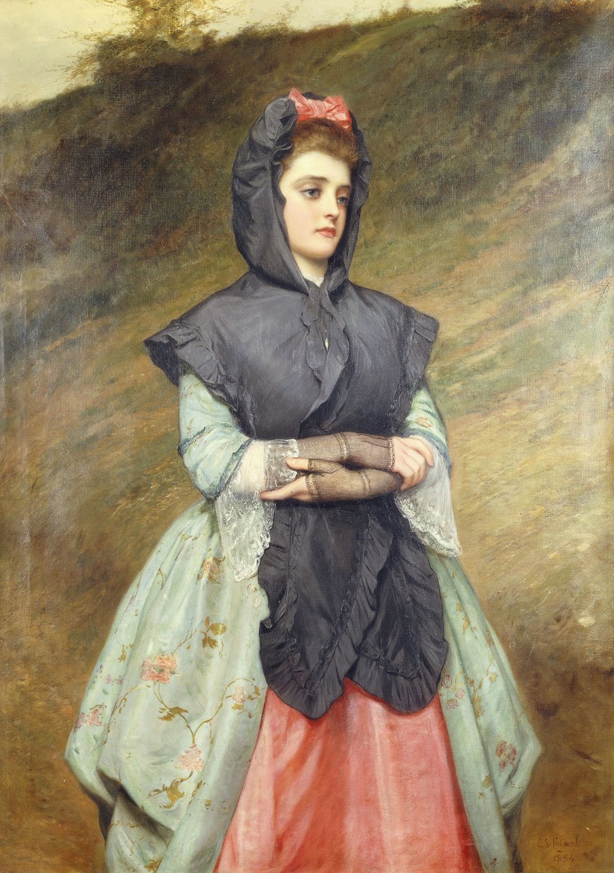 Přichází z kostela, 1884 od Charles Sillem Lidderdale