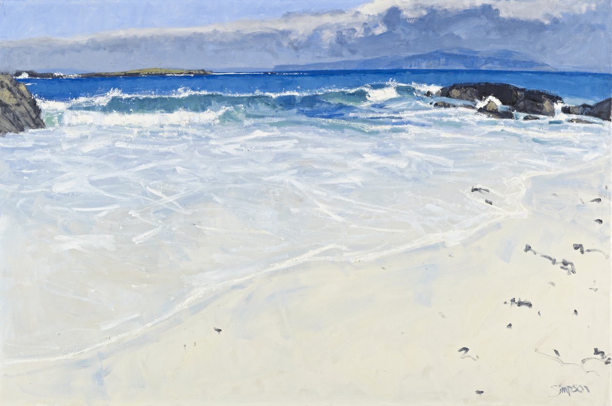 Po bouři, Iona, 2010 (olej na plátně) od Charles Simpson