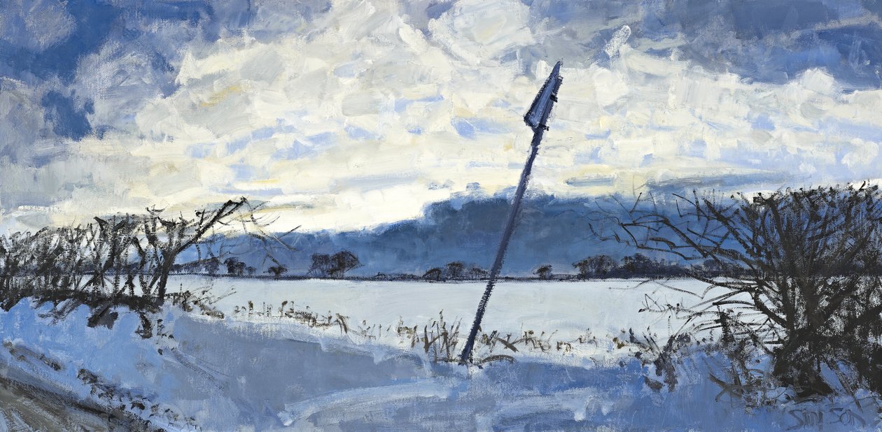 Prosincové odpoledne, 2011 (olej na plátně) od Charles Simpson