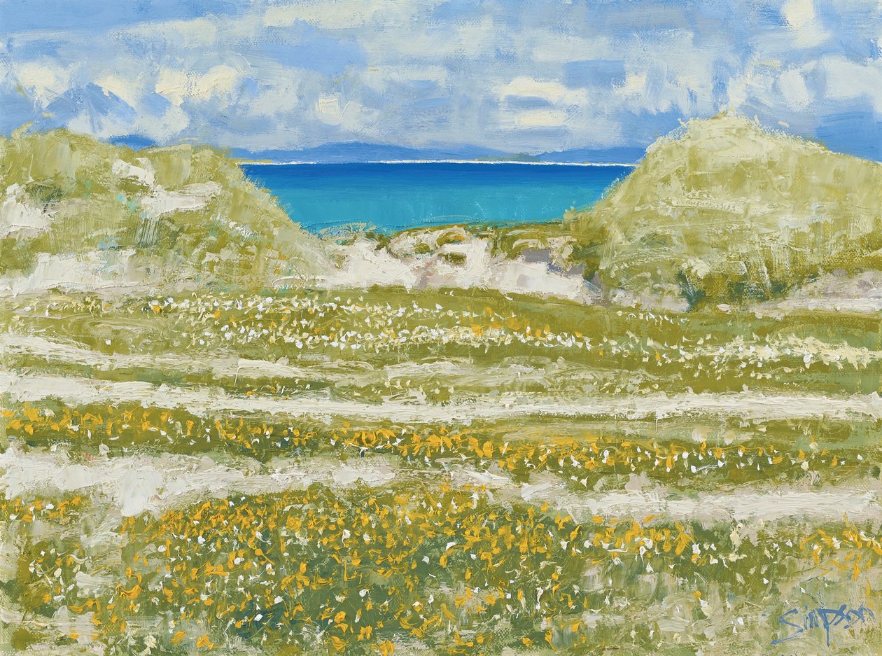 Záblesk Harrise, 2014 (olej na plátně) od Charles Simpson