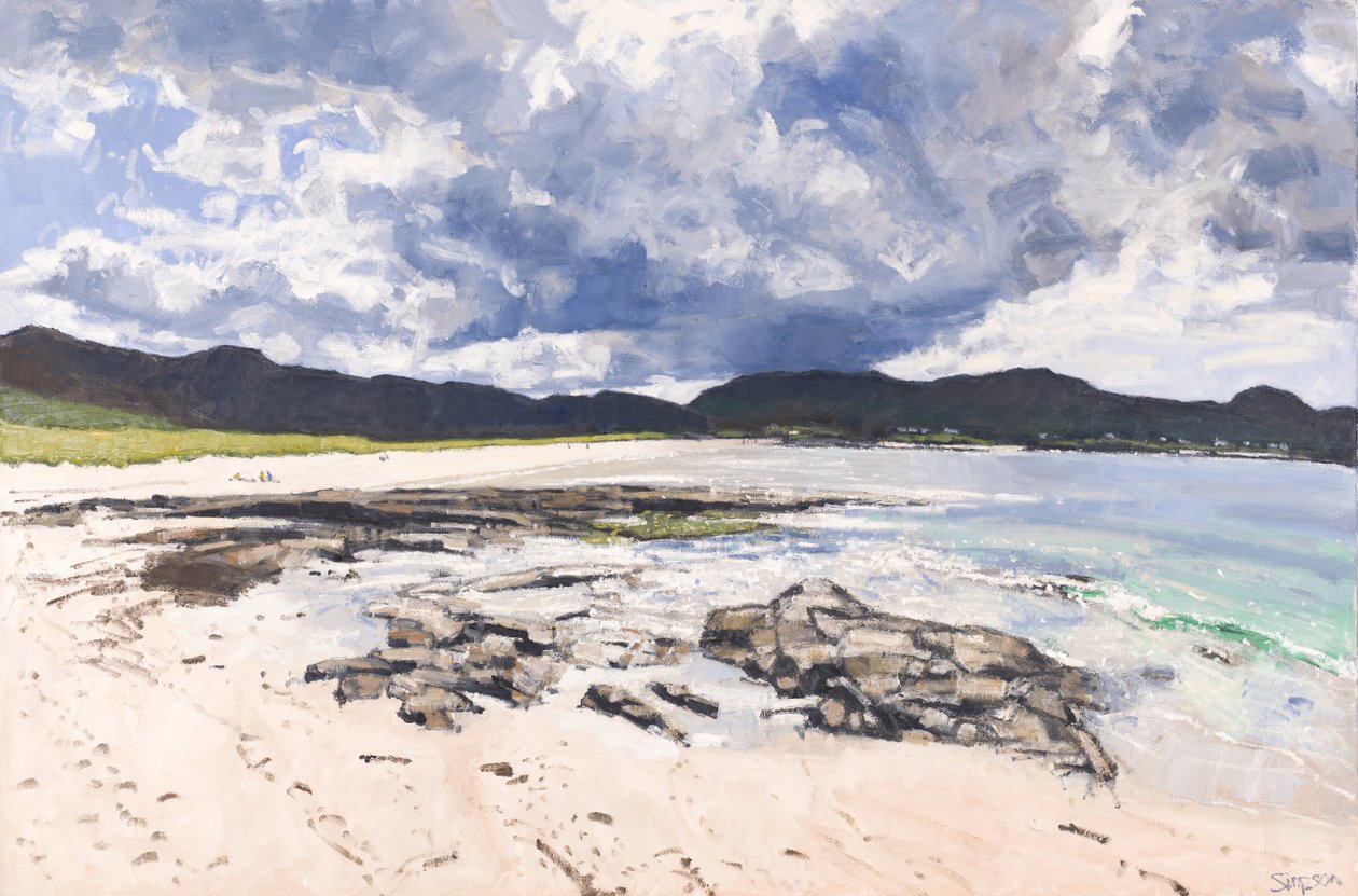 Sanna Shore, 2017 (olej na plátně) od Charles Simpson