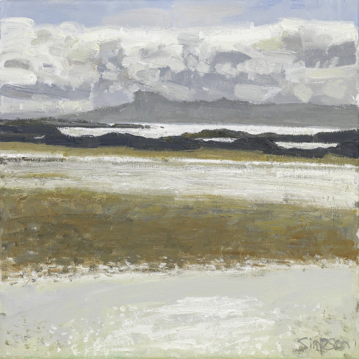 Sgurr, 2016 (olej na plátně) od Charles Simpson