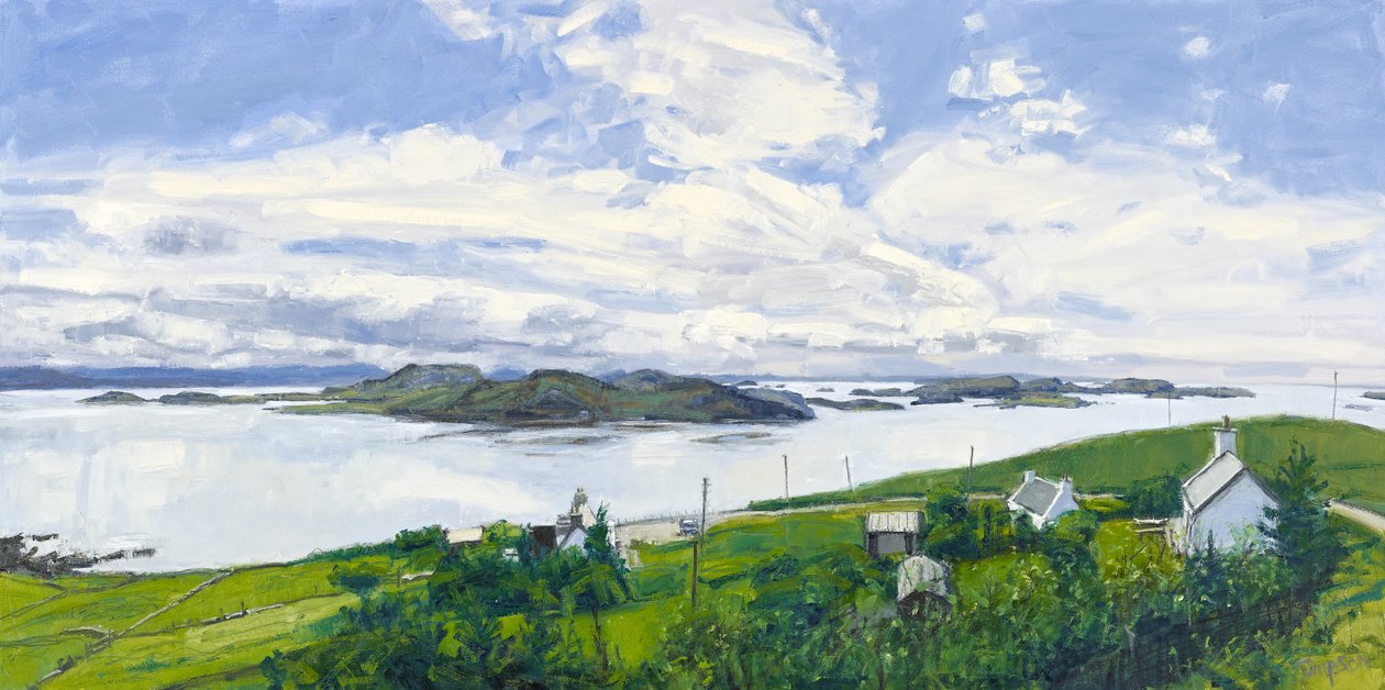 Letní ostrovy, 2011 (olej na plátně) od Charles Simpson
