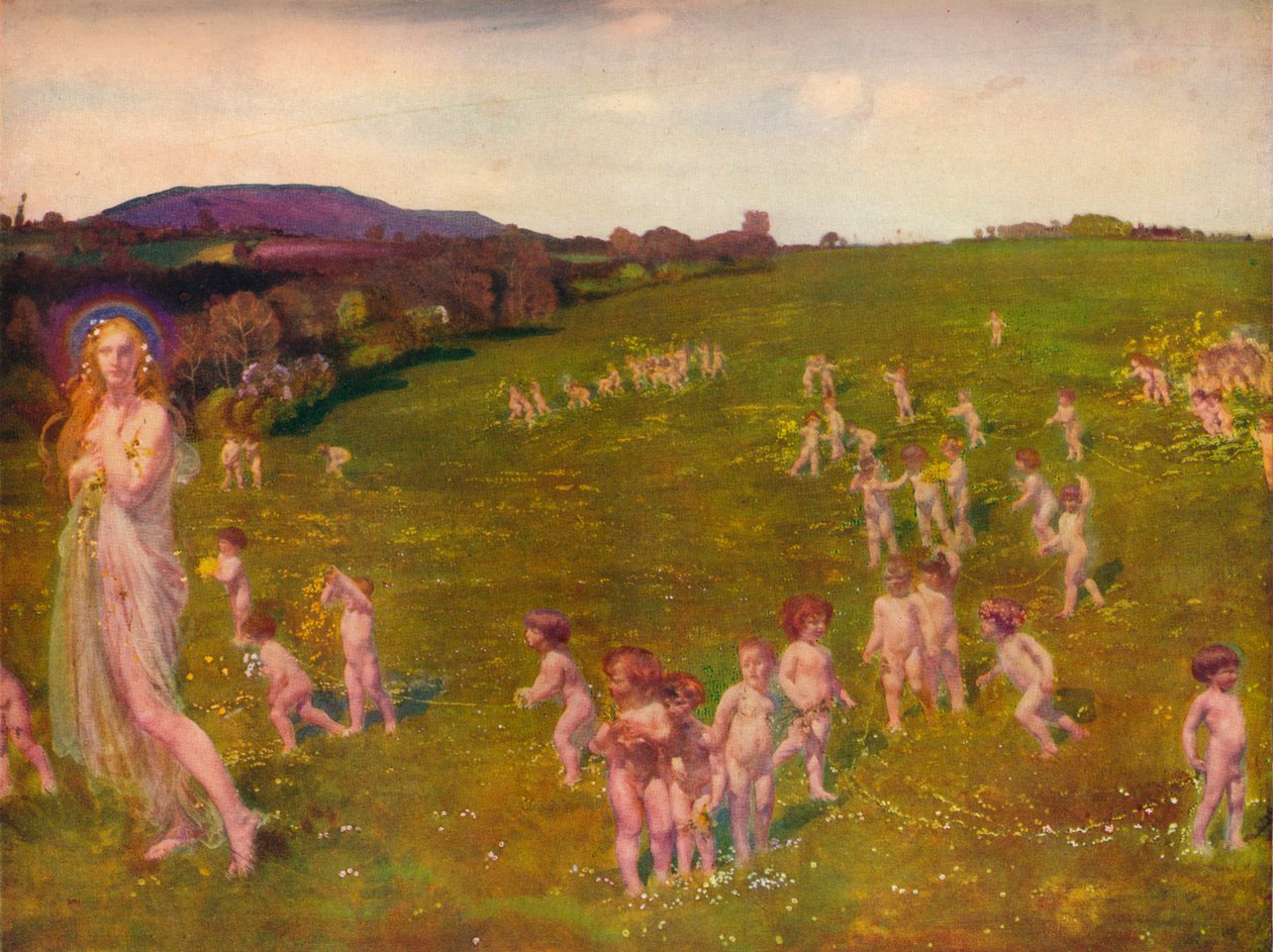 Příchod jara, 1913 od Charles Sims