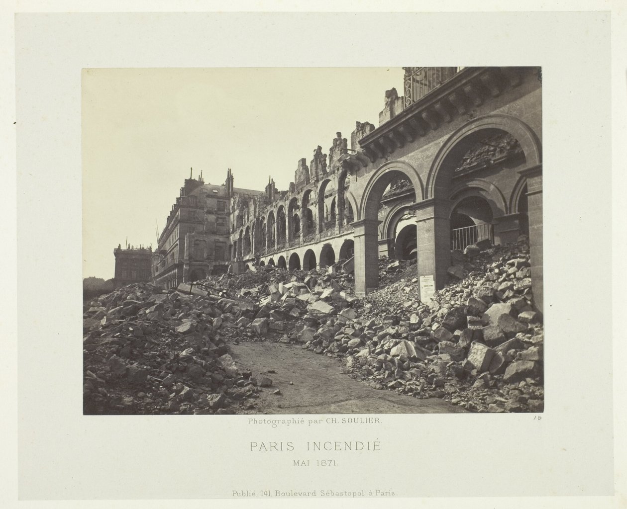 Paris Fire (ministerstvo financí) od Charles Soulier