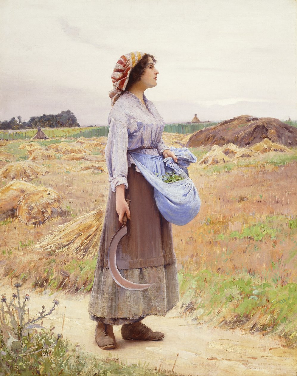 Čerstvé paběrky, od Charles Sprague Pearce