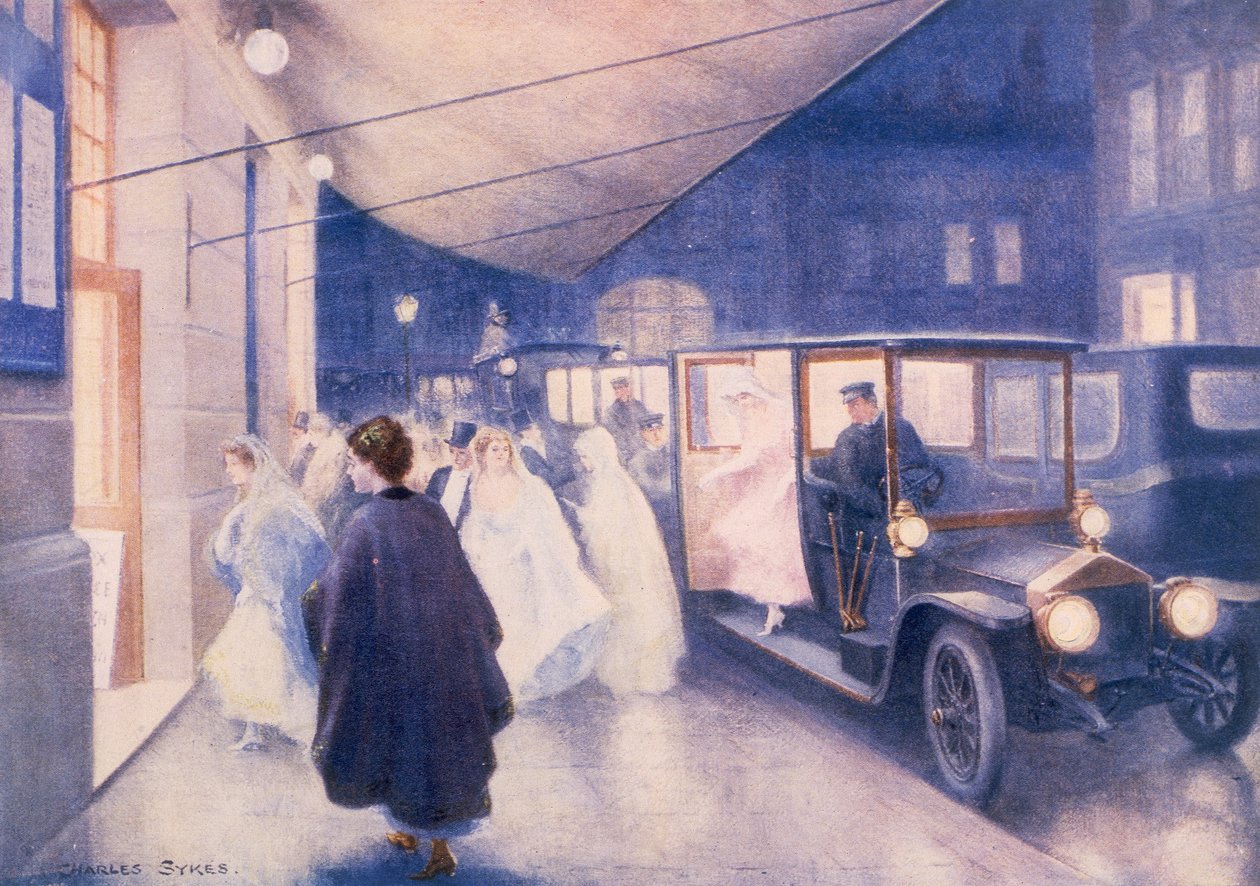 Reklamní plakát na vozy Rolls-Royce, c1907 od Charles Sykes