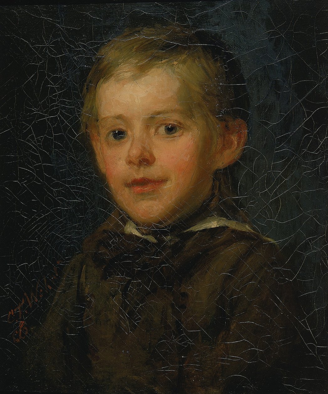 Portrét chlapce od Charles T. Webber