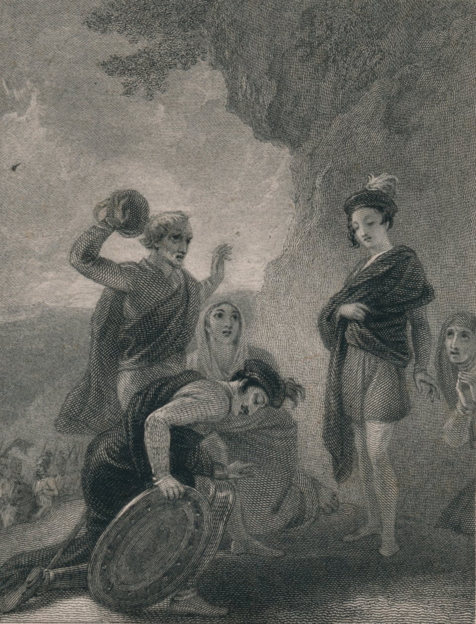 "Pán ostrovů", 1823 od Charles Theodosius Heath
