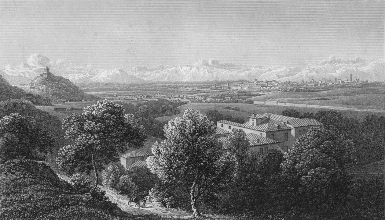 Turín, 1818 od Charles Theodosius Heath