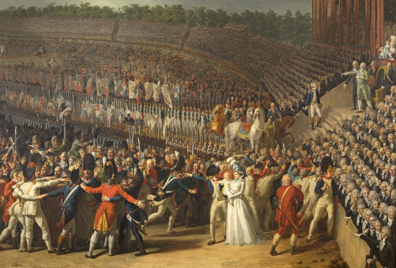 Fête de la Fédération, 14. července od Charles Thevenin