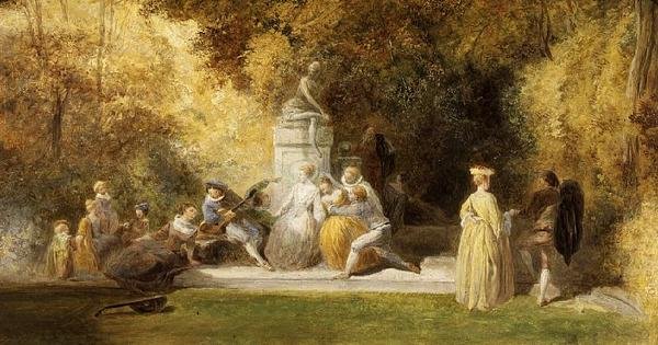 Slavnostní Champetre od Charles Thomas Bale