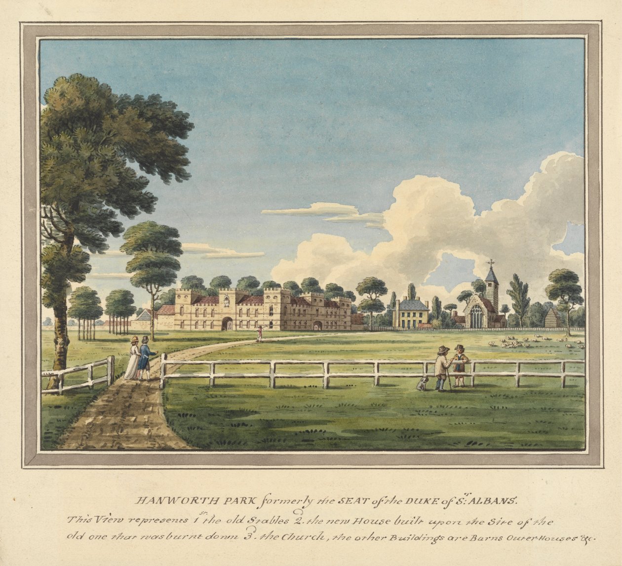 Hanworth Park, Middlesex od Charles Tomkins