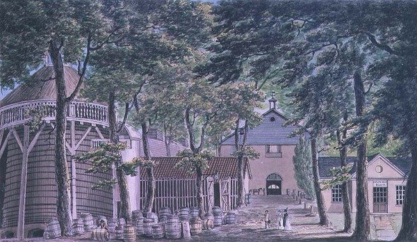 Pánové Beaufoy, Vinegar Distillery, dříve Cupor Gardens od Charles Tomkins