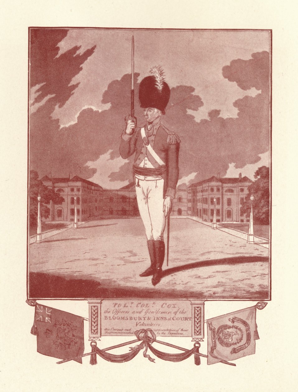 Důstojníci a gentlemani z Bloomsbury & Inns of Court Volunteers, 1780-1820, 1909. od Charles Tomkins