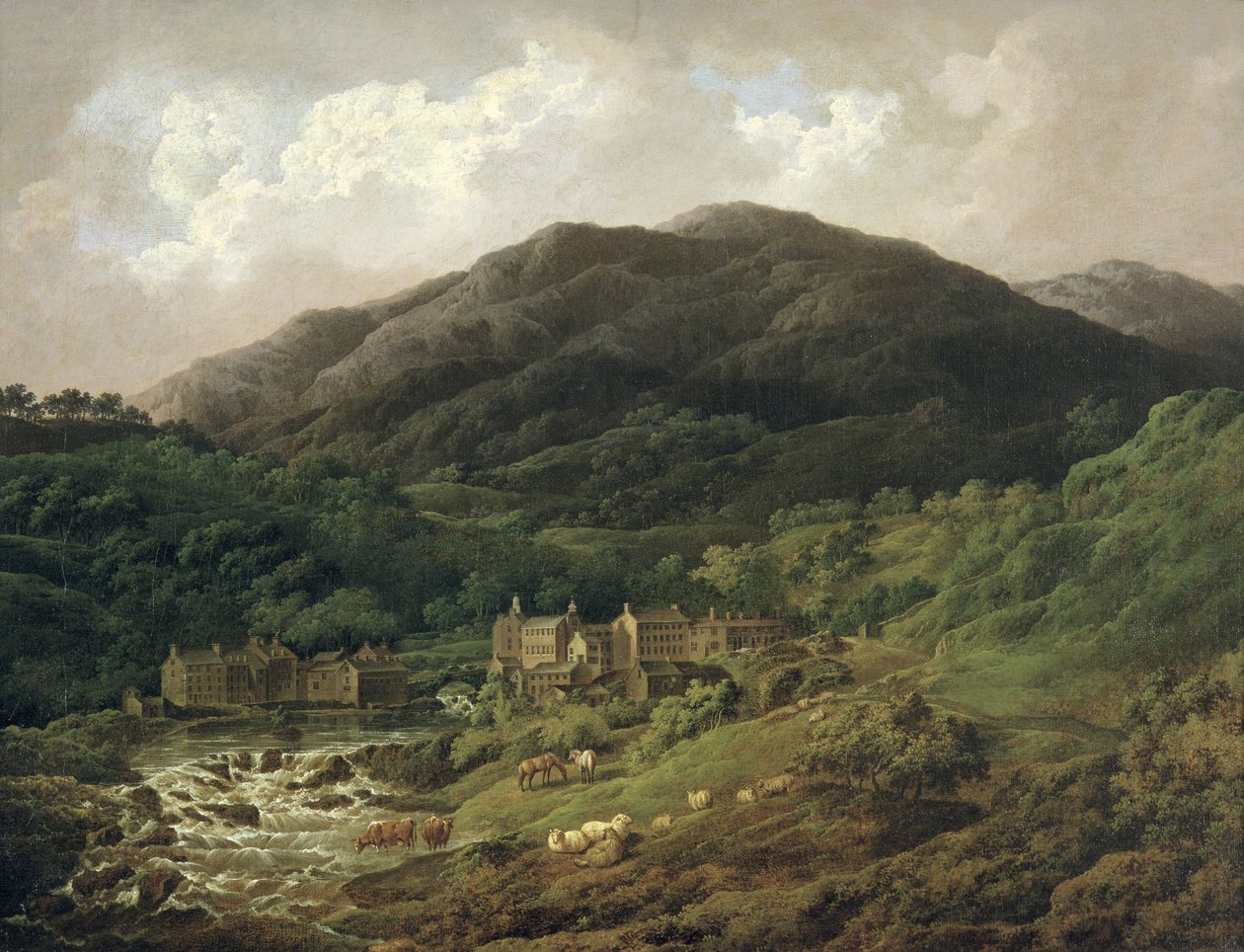 Backbarrow Cotton Mill od Charles Towne