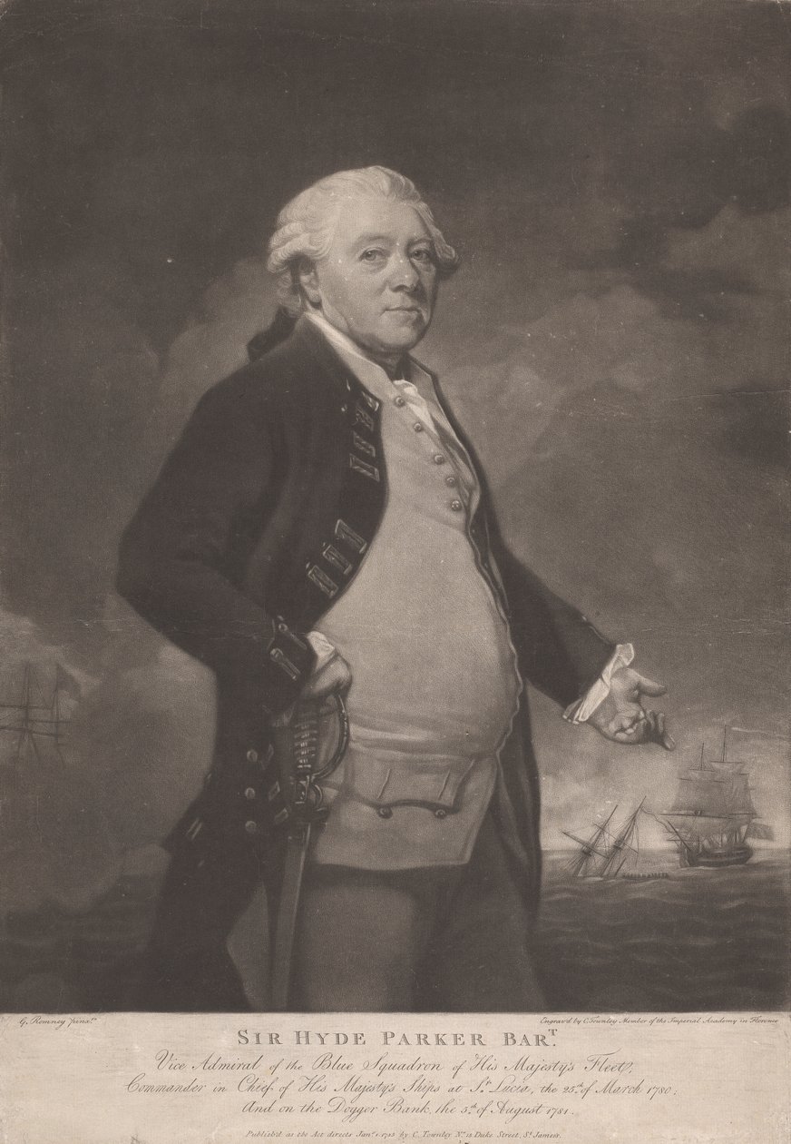 Sir Hyde Parker od Charles Townley