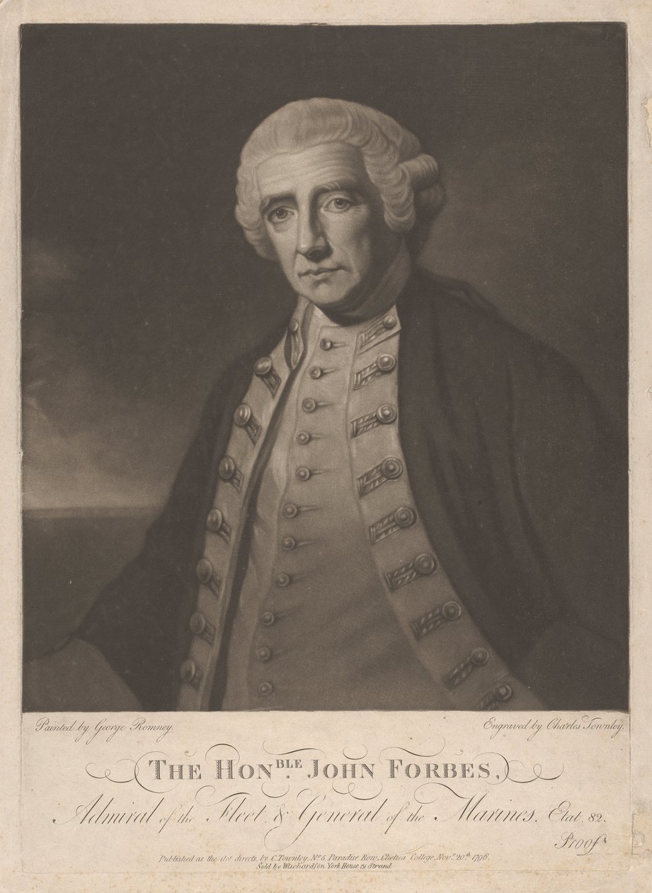 Ctihodný John Forbes od Charles Townley