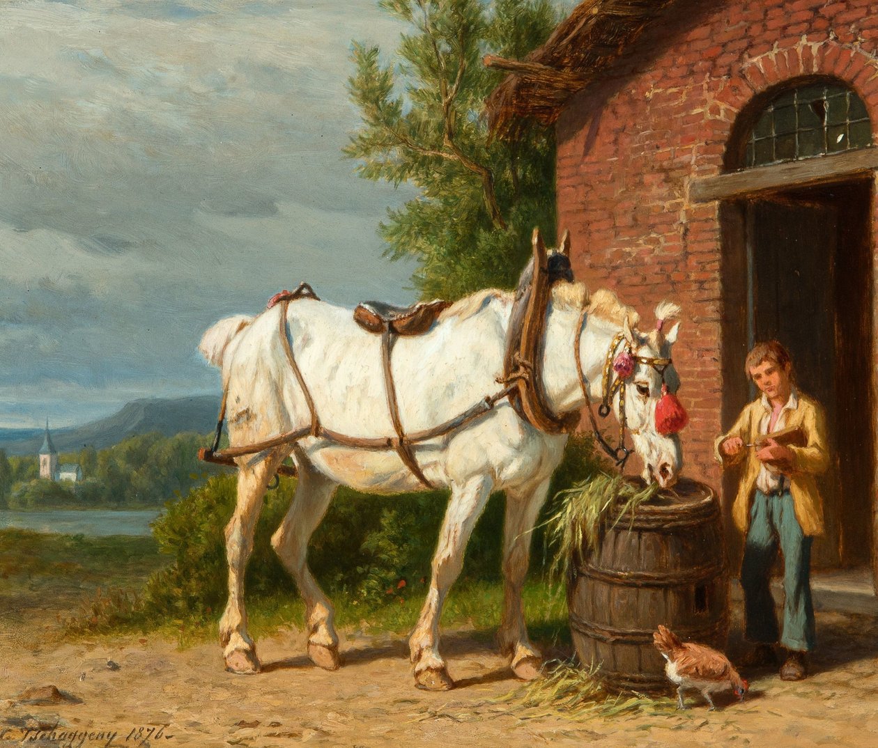 Charles-Philogène Tschaggeny - Zbytek od Charles Tschaggeny