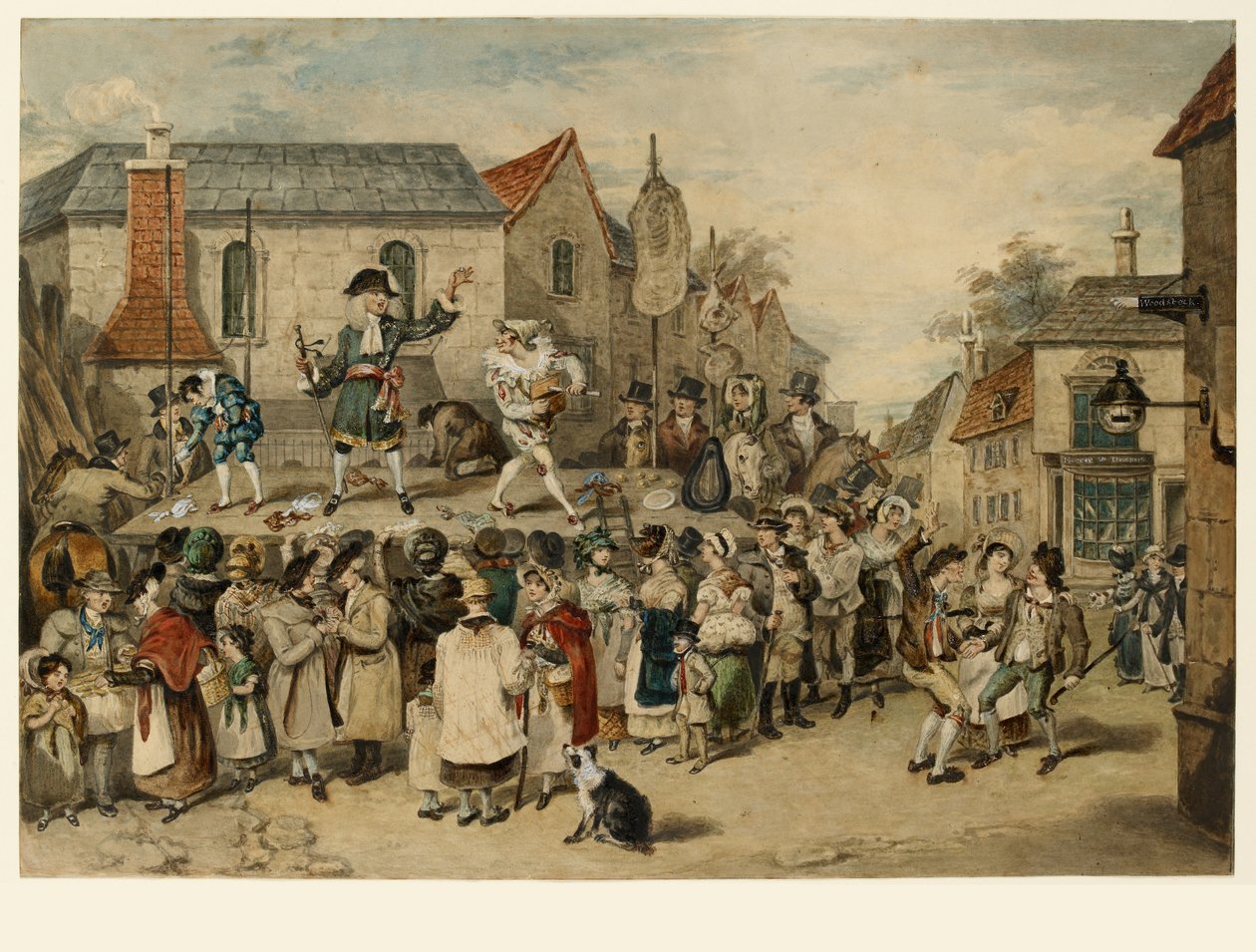 Veletrh ve Woodstocku od Charles Turner