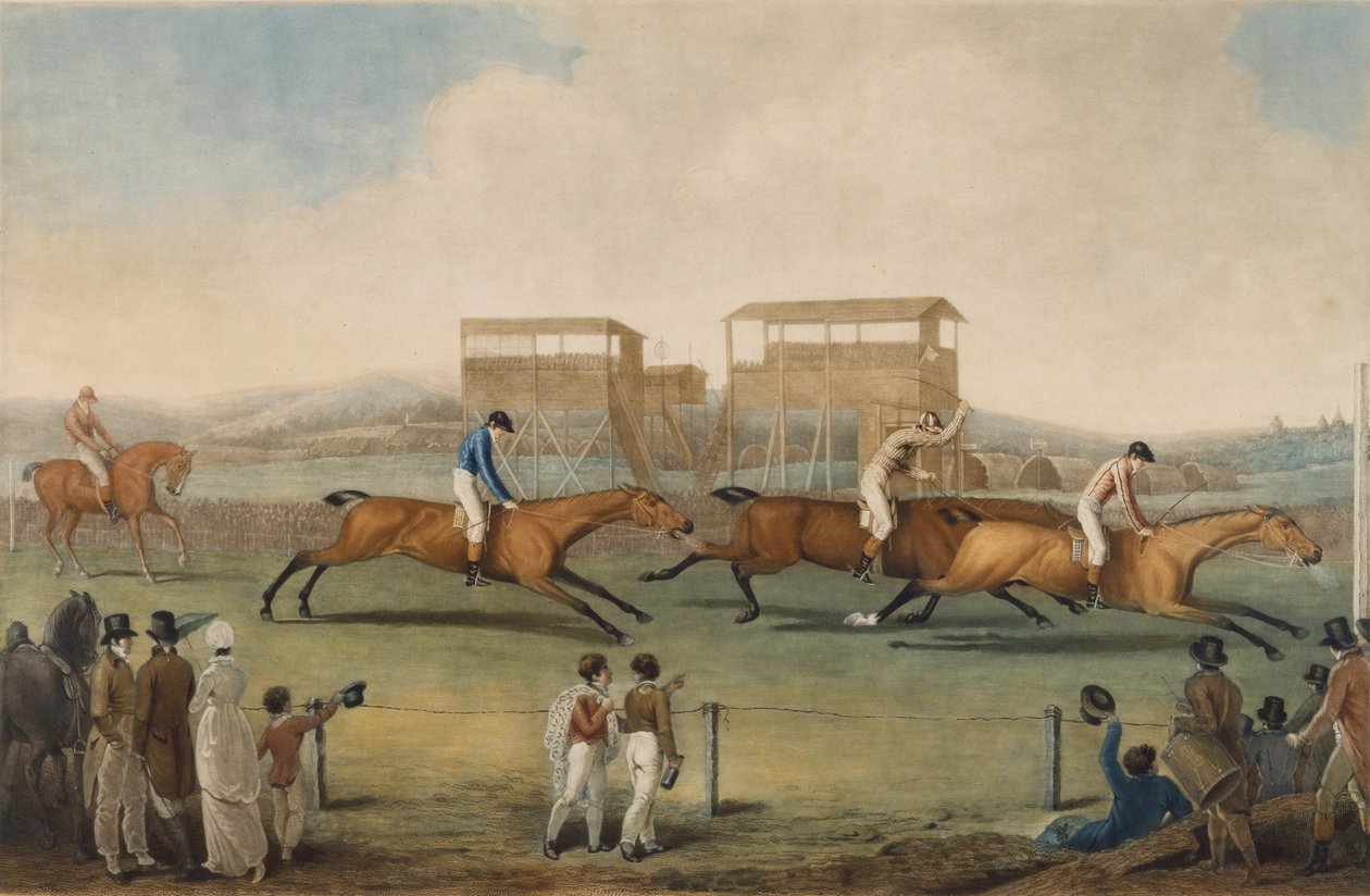 A Pair: Coming In, Londýn, 20. ledna 1803 (akvatinta) od Charles Turner